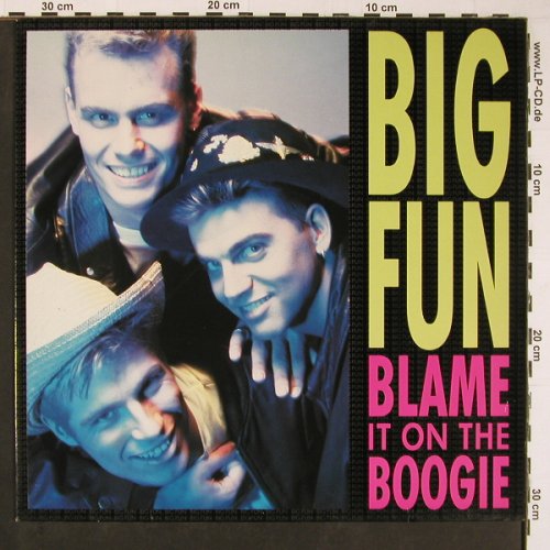 Big Fun: Blame It On The Boogie *3, JIVE (ZT43062), D, 1989 Typ: 12" Best.-Nr.: Y298 Preis: 4,00 Euro