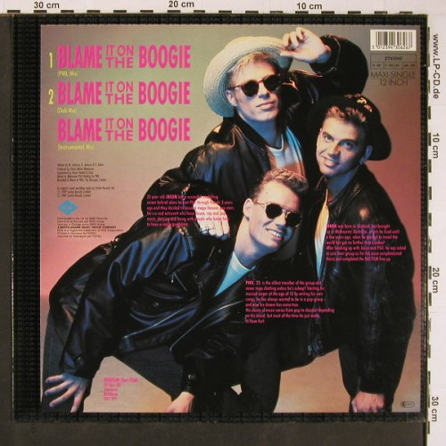 Big Fun: Blame It On The Boogie *3, JIVE (ZT43062), D, 1989 Typ: 12" Best.-Nr.: Y298 Preis: 4,00 Euro