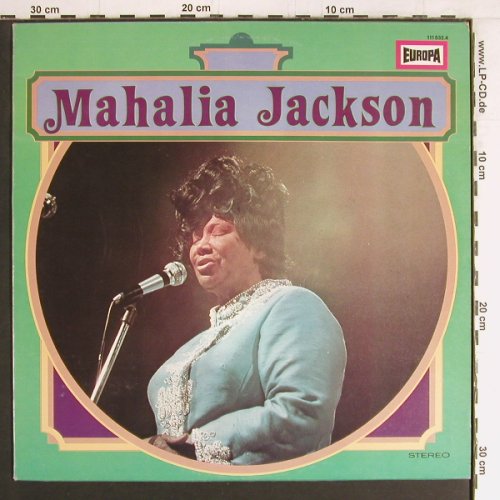 Jackson,Mahalia: Same, Europa(111 532.4), D, 1977 - LP - Y3016 - 6,00 Euro