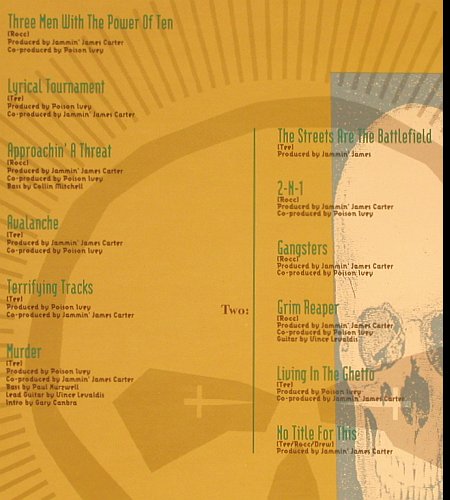 KMC: Three men with the power of ten, Priority (SL 57122), D, 1991 Typ: LP Best.-Nr.: Y3042 Preis: 9,00 Euro