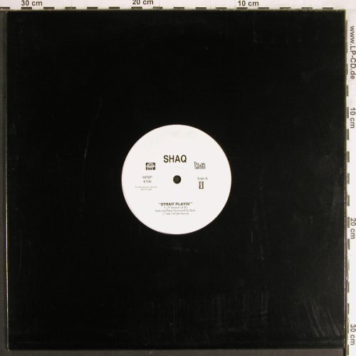 Shaq: Strait Playin*3 (alb/ins/a capella), Trauma Rec(INT8P 6106), Promo, 1996 - 12inch - Y3167 - 5,00 Euro