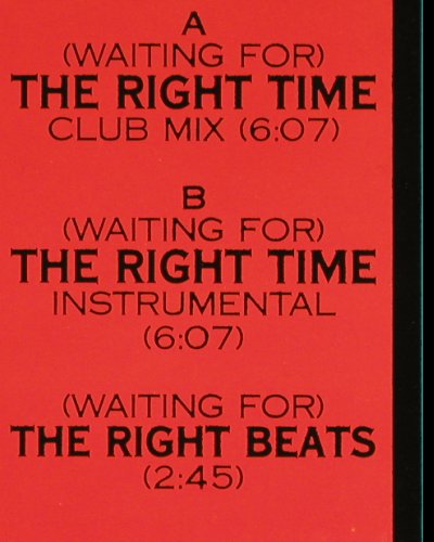 T.T.Fresh Posse: Waiting for the right time*2+1, Dance Street(DST 1048-12), D, 1991 - 12inch - Y3190 - 4,00 Euro