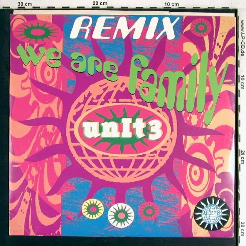 Unit 3: We are Family, remix(club/tech), Logic (614 660), D, 1991 Typ: 12" Best.-Nr.: Y3191 Preis: 4,00 Euro