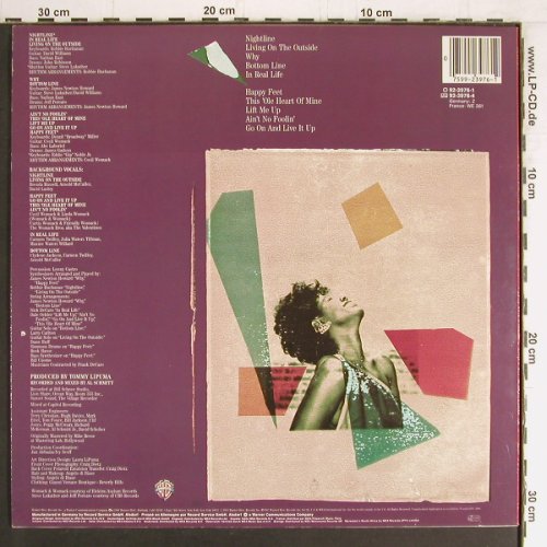 Crawford,Randy: Nightline, WB (92-3976-1), D, 1983 Typ: LP Best.-Nr.: Y3222 Preis: 5,00 Euro