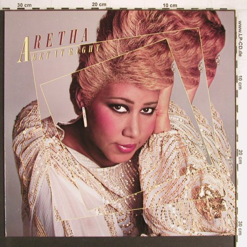 Franklin,Aretha: Get It Right, Arista (205 544-320), D, 1983 Typ: LP Best.-Nr.: Y3287 Preis: 7,50 Euro