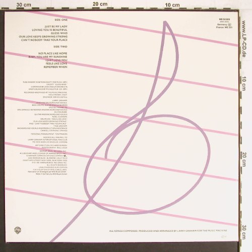 Graham,Larry: Just Be My Lady, WB (56 909), D, 1981 Typ: LP Best.-Nr.: Y3318 Preis: 6,00 Euro