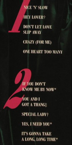 Jackson,Freddie: Don't Let Love Slip Away, Capitol (7 48987 1), NL, 1988 Typ: LP Best.-Nr.: Y3414 Preis: 6,00 Euro