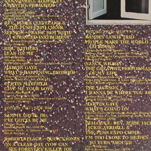 V.A.Save The Children: 19 Tr. Soundtrack, Foc, Motown (C 188-95 056/57), D, 1973 Typ: 2LP Best.-Nr.: Y3480 Preis: 7,50 Euro