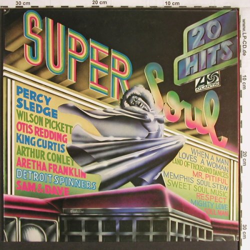 V.A.Super Soul: Arthus Conley...Dionne Warwick,Foc, Atlantic, whMuster (40559), D, 20Tr., 1974 Typ: LP Best.-Nr.: Y3739 Preis: 9,00 Euro