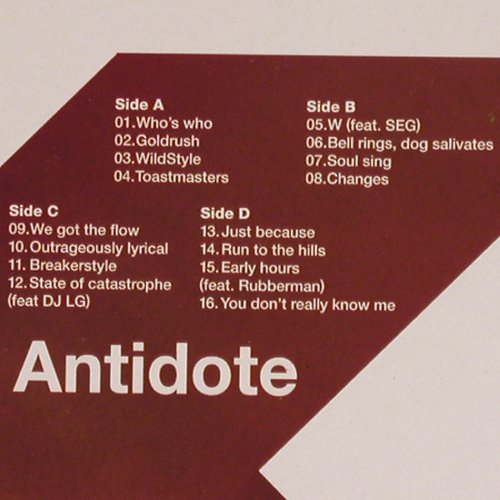 BC 400: Antidote, white vinyl, Buttercuts (BUTT005), UK, 2005 Typ: 2LP Best.-Nr.: Y3886 Preis: 17,50 Euro