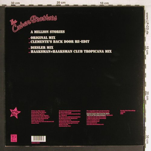 Cuban Brothers: A Million Storie*4, Sunday Best (sbest32), UK, 2006 Typ: 12" Best.-Nr.: Y3921 Preis: 5,00 Euro