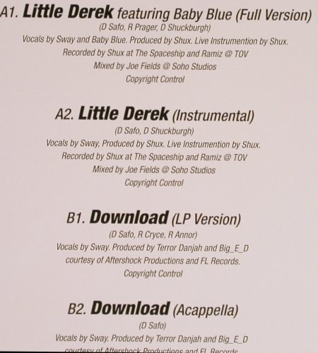 Sway: Little Derek*2 / Download*2, All City Music(ACM0017), UK, 2006 - 12inch - Y3923 - 4,00 Euro