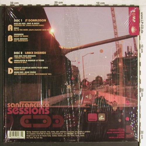 V.A.San Francisco Sessions Vol. 5: JT Donaldson & Lance Desardi, OM Rec (OM167vlp), US, 2004 Typ: 2LP Best.-Nr.: Y3961 Preis: 17,50 Euro