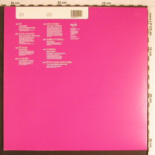 V.A.Masterclass#1: Compiled by Mousse T., Masterclass (mastlp01), UK, 2006 Typ: 2LP Best.-Nr.: Y3968 Preis: 14,00 Euro