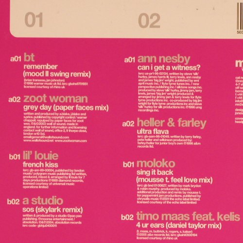 V.A.Masterclass#1: Compiled by Mousse T., Masterclass (mastlp01), UK, 2006 Typ: 2LP Best.-Nr.: Y3968 Preis: 14,00 Euro