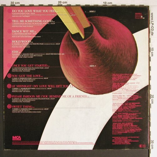 Rufus with Chaka Khan: The Very Best Of, MCA (250 658-1), D, 1982 Typ: LP Best.-Nr.: Y4029 Preis: 6,00 Euro