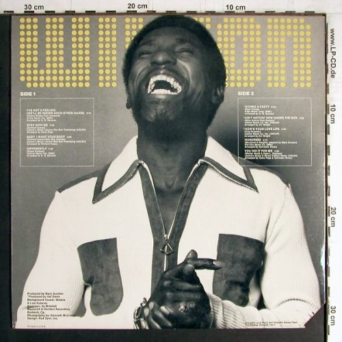 Wilson,Al: I've Got A Feeling, Playboy (PB 410), US, CO, 1976 Typ: LP Best.-Nr.: Y4054 Preis: 6,00 Euro