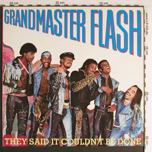 Grandmaster Flash: They Said It Couldn't Be Done, Elektra (960 389-1), D, 1985 Typ: LP Best.-Nr.: Y4154 Preis: 7,50 Euro