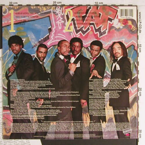 Grandmaster Flash: They Said It Couldn't Be Done, Elektra (960 389-1), D, 1985 Typ: LP Best.-Nr.: Y4154 Preis: 7,50 Euro