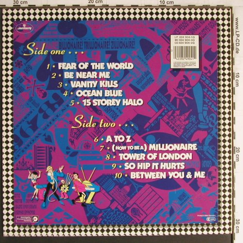 ABC: How To Be A Zillionaire, Mercury (NTRH3), UK, 1985 Typ: LP Best.-Nr.: Y4189 Preis: 6,00 Euro