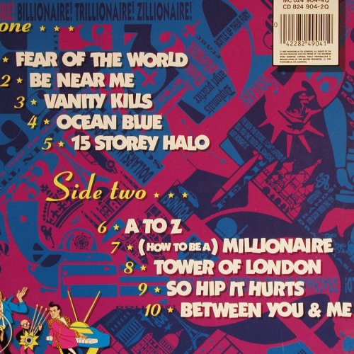 ABC: How To Be A Zillionaire, Mercury (NTRH3), UK, 1985 Typ: LP Best.-Nr.: Y4189 Preis: 6,00 Euro