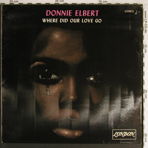 Elbert,Donnie: Where Did Our Love Go,m-/vg+Laminat, London(SHA-U 131), D,  - LP - Y4194 - 6,00 Euro