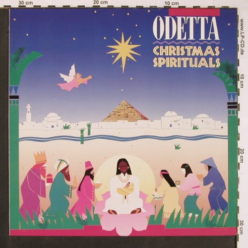 Odetta: Christmas Sprituals, m-/vg+, Pläne(88658), D, 1988 - LP - Y428 - 6,00 Euro