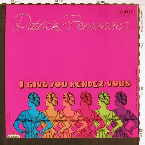 Hernandez,Patrick: Born To Be Alive / I give you .., Aquarius (JV 5555), F, 1976 Typ: 12" Best.-Nr.: Y453 Preis: 4,00 Euro
