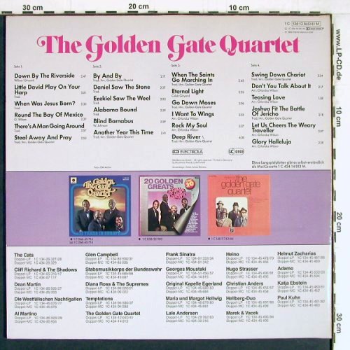Golden Gate Quartet: Supergold, Foc, HörZu (134-12 640/41M), D Typ: 2LP Best.-Nr.: Y4594 Preis: 7,50 Euro