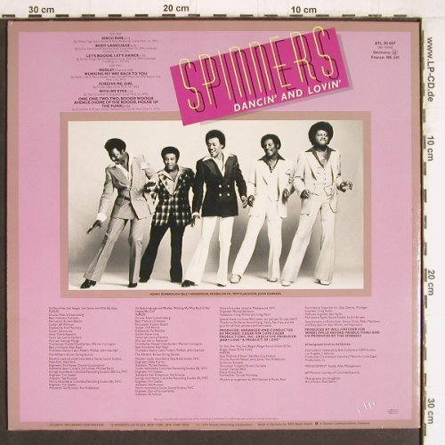 Spinners: Dancin' And Lovin', Atlantic(), D, 1979 - LP - Y4628 - 6,00 Euro