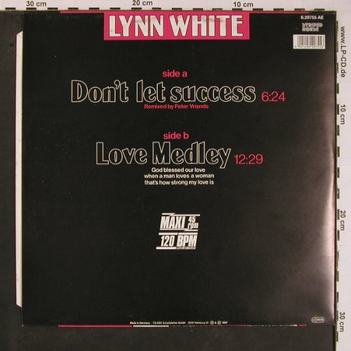 White,Lynn: Don't Let Success / Love Medley, Stripped Horse (6.20755 AE), D, 1987 Typ: 12" Best.-Nr.: Y471 Preis: 4,00 Euro