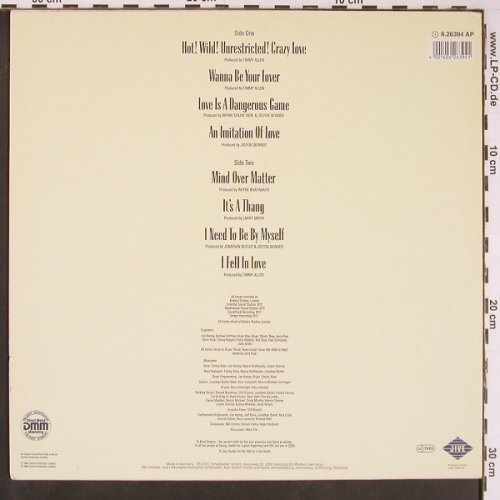 Jackson,Milli: An Imitation Of Love, Jive (6.26394 AP), D, 1986 Typ: LP Best.-Nr.: Y497 Preis: 6,00 Euro
