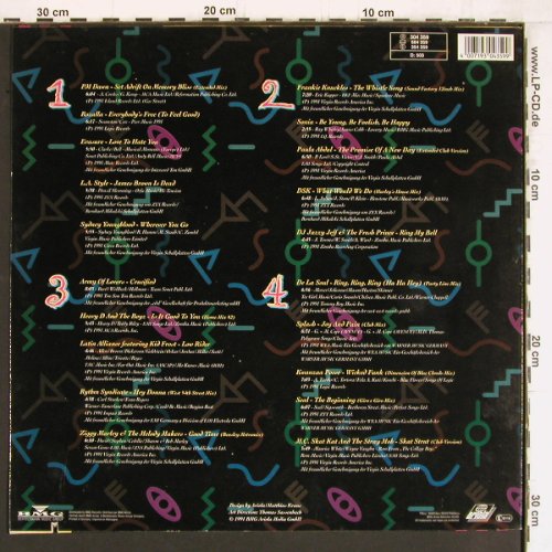 V.A.Maxi Dance Sensation: 5, 20 Dance Hits in Maxi Version, Ariola (304 359), D, 1991 Typ: 2LP Best.-Nr.: Y5037 Preis: 7,50 Euro