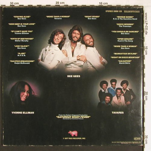 V.A.Saturday Nightfever: Original Soundtrack, Foc, RSO (2658 123), D, 1977 Typ: 2LP Best.-Nr.: Y5050 Preis: 7,50 Euro