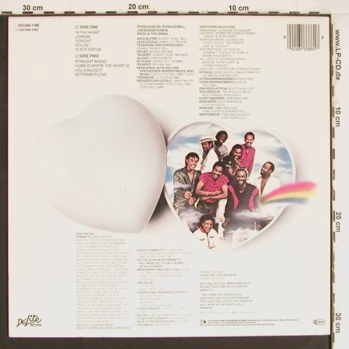 Kool & The Gang: In The Heart, De-Lite (813 386-1), D, 1983 Typ: LP Best.-Nr.: Y5082 Preis: 6,00 Euro