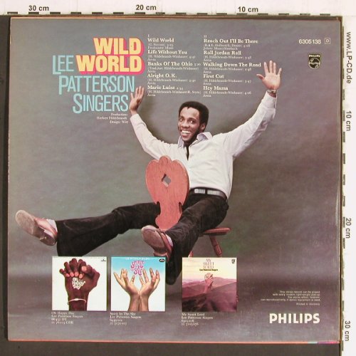 Patterson Singers,Lee: Wild World, Philips(6305 138), D, 1972 - LP - Y5629 - 7,50 Euro