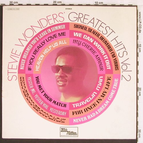 Wonder,Stevie: Greatest Hits Vol.2 (1971), Motown (C 062-93 018), D Typ: LP Best.-Nr.: Y6019 Preis: 7,50 Euro