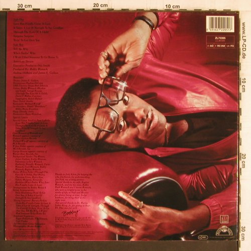 Womack,Bobby: The Poet II, feat. Patti LaBelle, Motown (ZL72205), D, 1984 Typ: LP Best.-Nr.: Y6075 Preis: 6,00 Euro