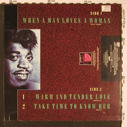 Sledge,Percy: When A Man Loves A Woman+2, WEA (786 746-0), D, 1987 Typ: 12" Best.-Nr.: Y608 Preis: 4,00 Euro