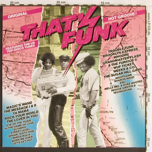 V.A.That's Funk: Hot Groove !, Mixed,15 Tr., Teldec (6.25470 AP), D, 1983 Typ: LP Best.-Nr.: Y6090 Preis: 7,50 Euro