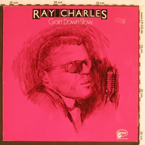 Charles,Ray: Goin'Down Slow, m-/vg+, Meteor (MTM-002), UK, Ri, 1984 Typ: LP Best.-Nr.: Y6229 Preis: 5,00 Euro