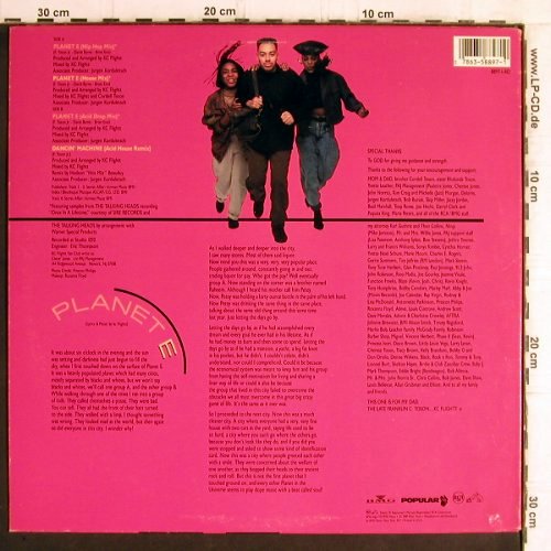 Kc Flightt: Planet E*4,hiphop mx..AcidHouse rmx, BMG (8897-1RD), US,vg+/m-, 1989 Typ: 12" Best.-Nr.: Y6306 Preis: 5,00 Euro