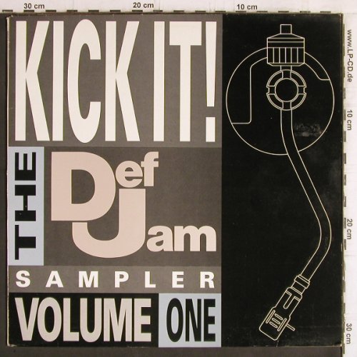 V.A.Kick It!-Def Jam Sampler Vol.1: Beastie Boys...Oran'JuiceJones, CBS (KIKIT1), UK, 1987 Typ: LP Best.-Nr.: Y6307 Preis: 7,50 Euro