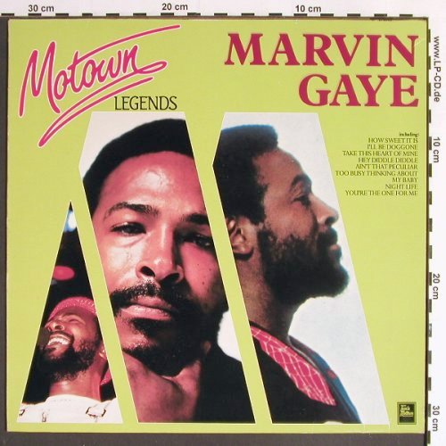 Gaye,Marvin: Motown Legends-Same, Motown (TL 72305), D, Ri, 1984 Typ: LP Best.-Nr.: Y6320 Preis: 7,50 Euro