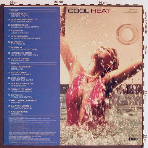 V.A.Cool Heat: The Hottest, Jazziest Coolest..Hits, K-tel (NE 1231), UK, 1983 Typ: LP Best.-Nr.: Y6322 Preis: 6,00 Euro