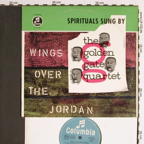 Golden Gate Quartet: Wings over the Jordan, Columbia (C 60 556), D Typ: 10" Best.-Nr.: Y6515 Preis: 7,50 Euro