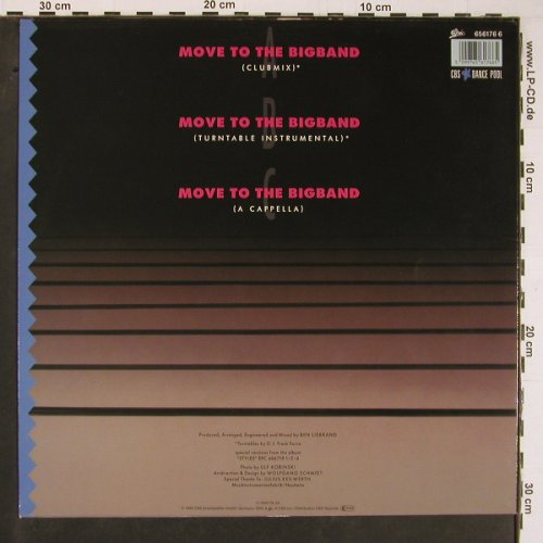 Liebrand,Ben f.Tony Scott: Move To The Bigband*3, Epic(656176 6), NL, 1990 - 12inch - Y652 - 3,00 Euro