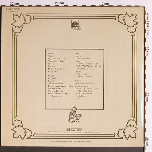Four Seasons: Story, Foc, Private Stock (C 188-97 293-94), D, 1975 Typ: 2LP Best.-Nr.: Y6686 Preis: 7,50 Euro