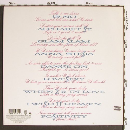 Prince: Lovesexy, WB (925 720-1), D, 1988 Typ: LP Best.-Nr.: Y6750 Preis: 9,00 Euro