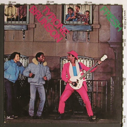 Brunson,Tyrone: Fresh, Epic (EPC 25907), NL, 1983 Typ: LP Best.-Nr.: Y6766 Preis: 5,00 Euro